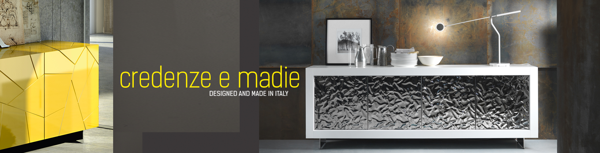 Mobili ingresso riflessi: madie mobili bassi per contenere cose di ...