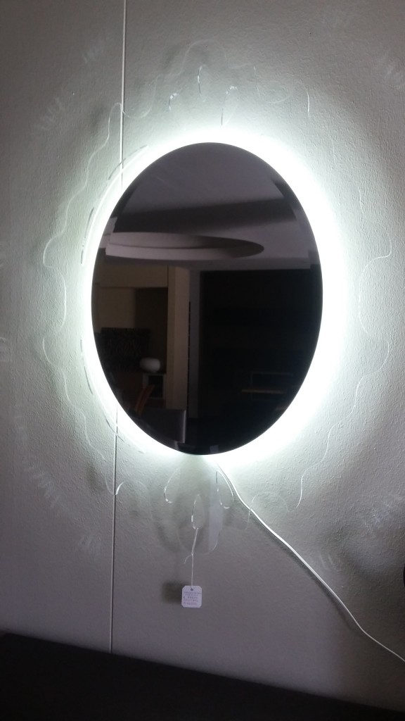 specchio Olimpo Riflessi con luce led